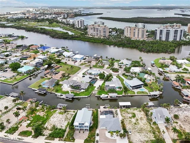 8339 Estero Blvd, Fort Myers Beach, FL 33931 - birds eye view of property featuring a residential view and a water view