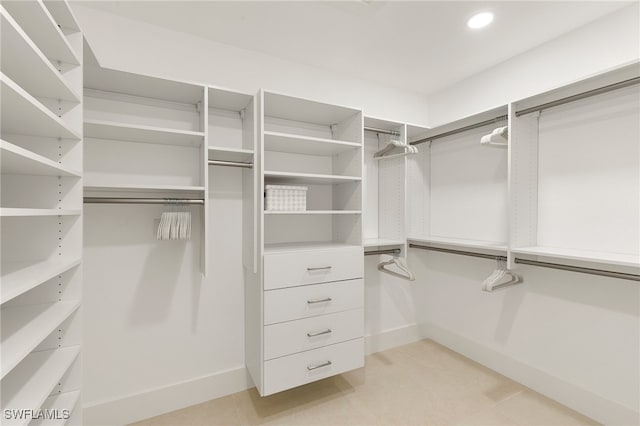 view of spacious closet