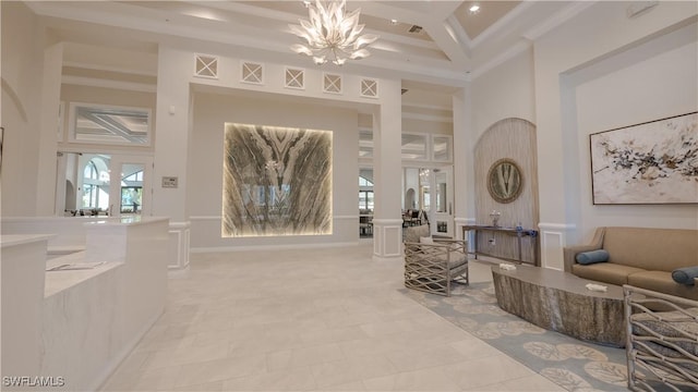 community lobby featuring visible vents