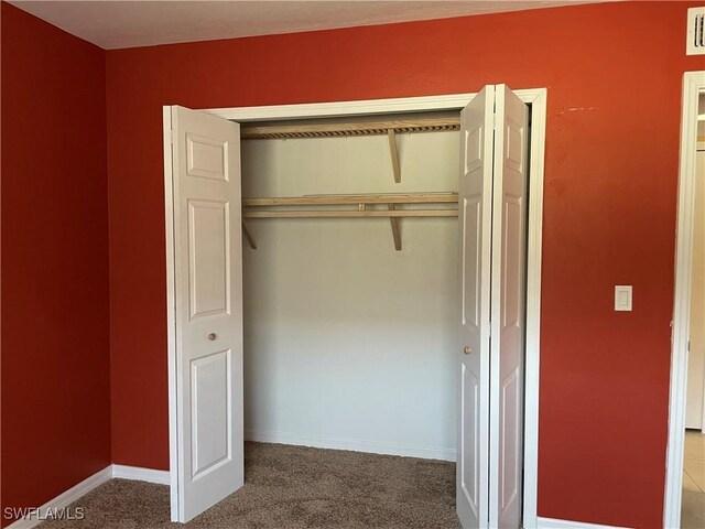 view of closet