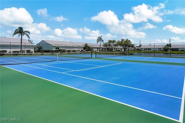 view of sport court