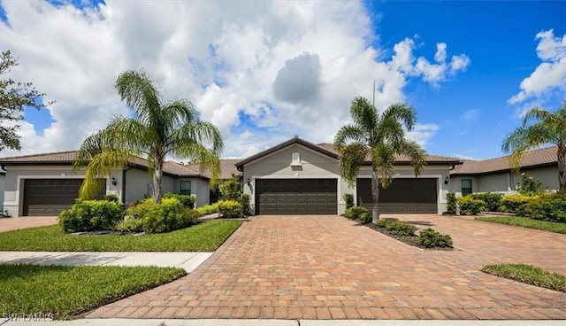 ranch-style house with a garage