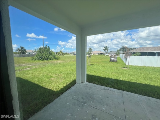 view of patio / terrace