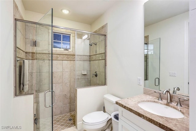 16649 Toscana Cir Unit 803, Naples, FL 34110 - full bath featuring vanity and a shower stall