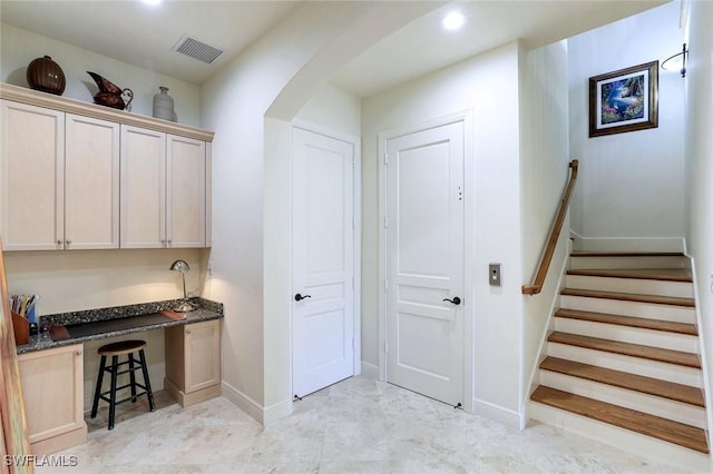 16649 Toscana Cir Unit 803, Naples, FL 34110 - stairs with arched walkways and recessed lighting