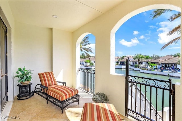 16649 Toscana Cir Unit 803, Naples, FL 34110 - balcony with a water view and a residential view