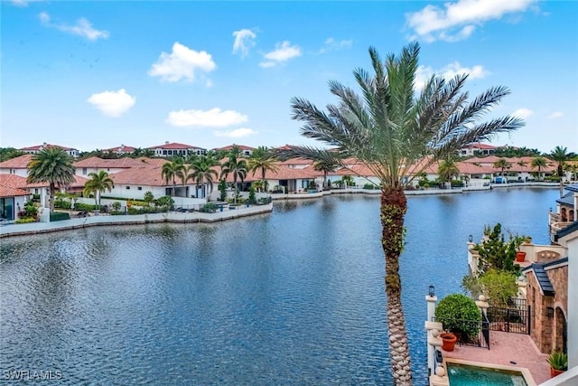 16649 Toscana Cir Unit 803, Naples, FL 34110 - water view featuring nearby suburban area