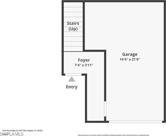 1010 Partridge Cir Unit 202, Naples, FL 34104 - property floor plan