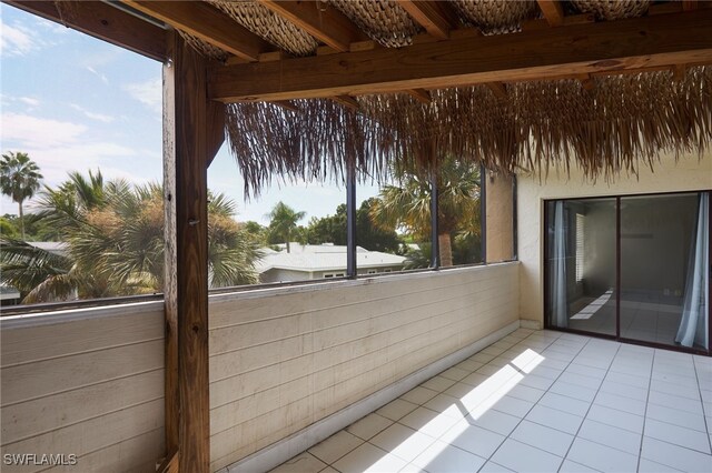 7012 Constitution Blvd Unit 206, Fort Myers, FL 33967 - view of patio / terrace with a balcony
