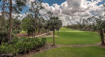 surrounding community featuring a lawn