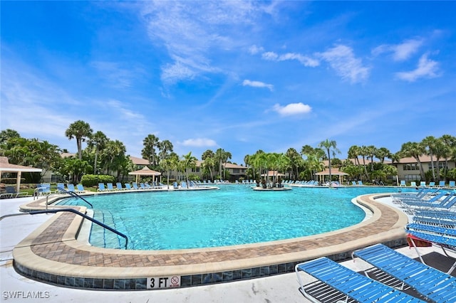 view of swimming pool