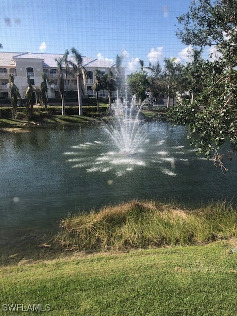 view of water feature