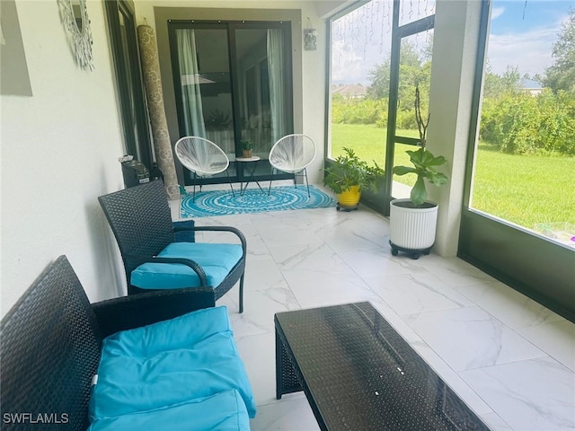 3713 25th St SW, Lehigh Acres, FL 33976 - sunroom featuring a wealth of natural light