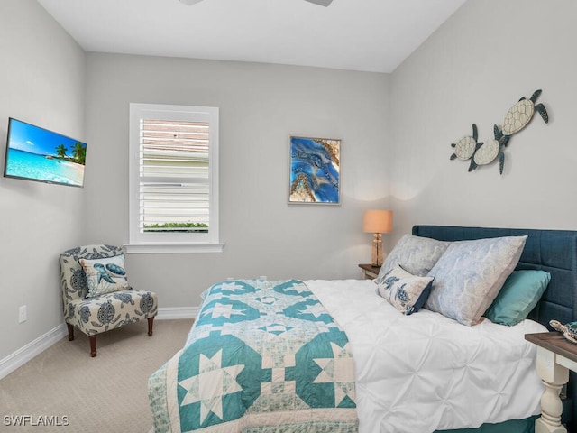 14748 Windward Ln, Naples, FL 34114 - carpeted bedroom featuring baseboards