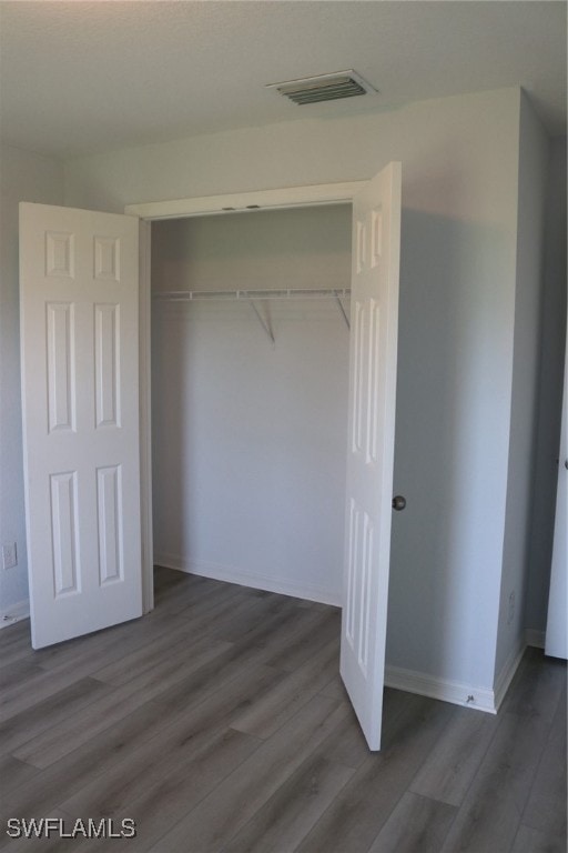 view of closet