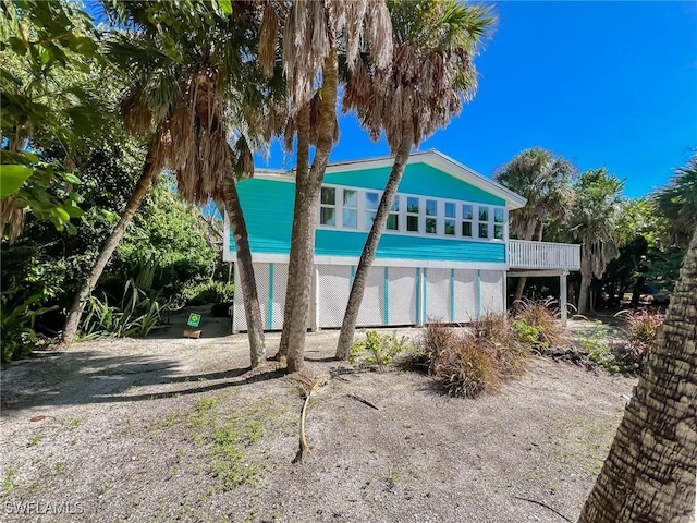 4570 Escondido Ln, Upper Captiva, FL 33924 - view of rear view of property