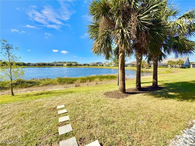 property view of water