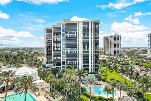 view of property with a community pool