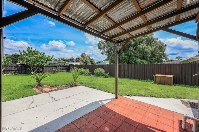 view of patio