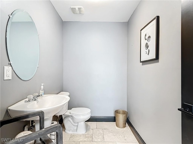 bathroom with toilet