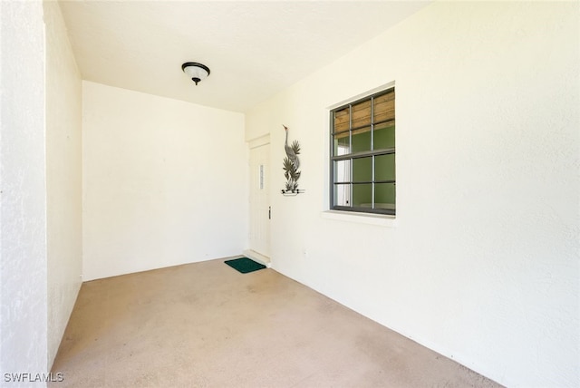 property entrance with a porch