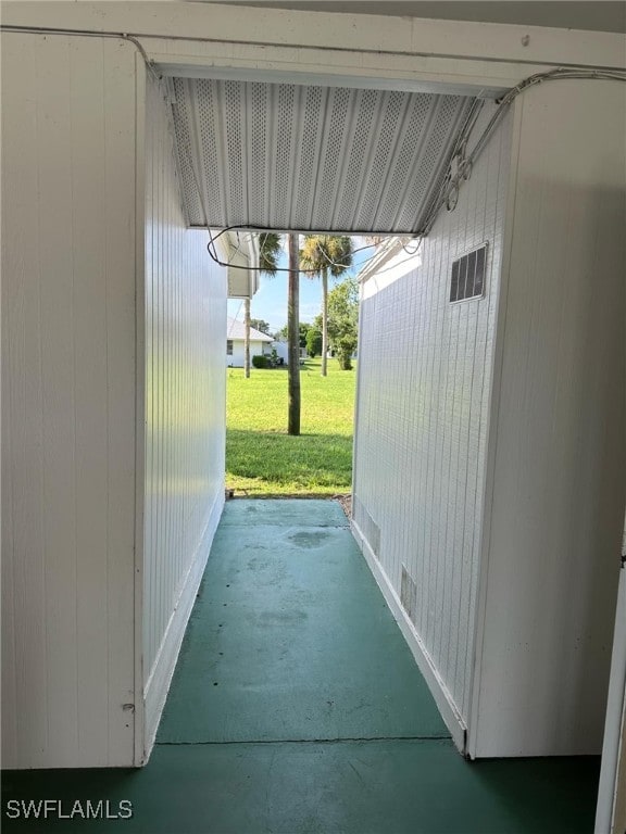 view of hallway