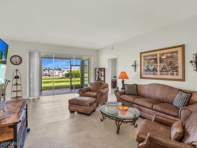 view of living room