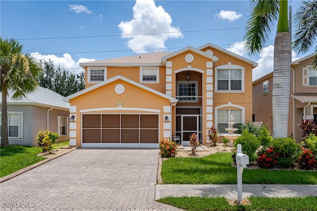 8134 Silver Birch Way, Lehigh Acres, FL 33971 - view of front of property featuring a garage