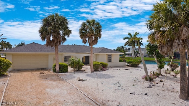 view of ranch-style house