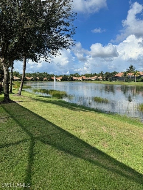 view of water feature