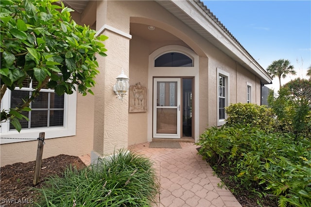 view of entrance to property