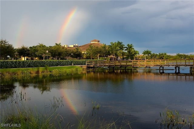 property view of water