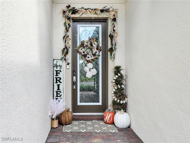 view of property entrance