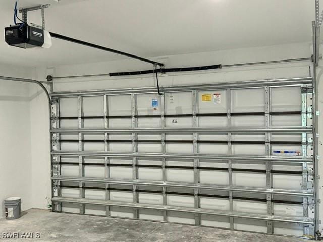 3706 E 19th St, Lehigh Acres, FL 33972 - garage with a garage door opener