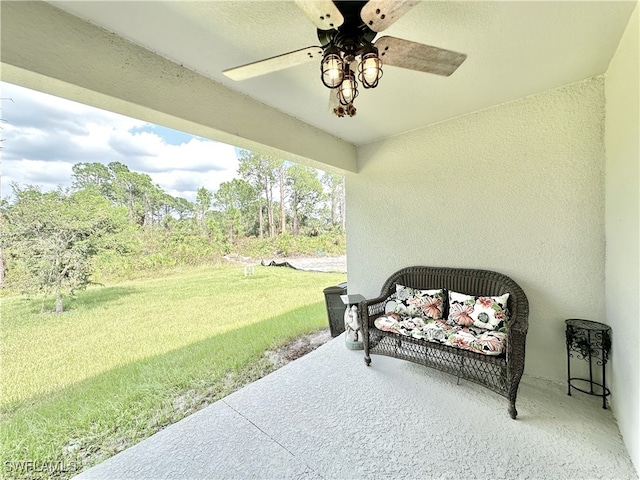 view of patio