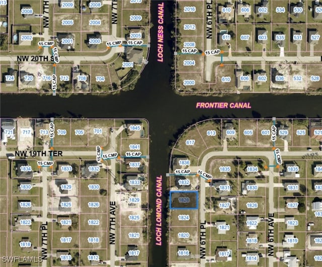 1828 NW 6th Pl, Cape Coral FL, 33993 land for sale