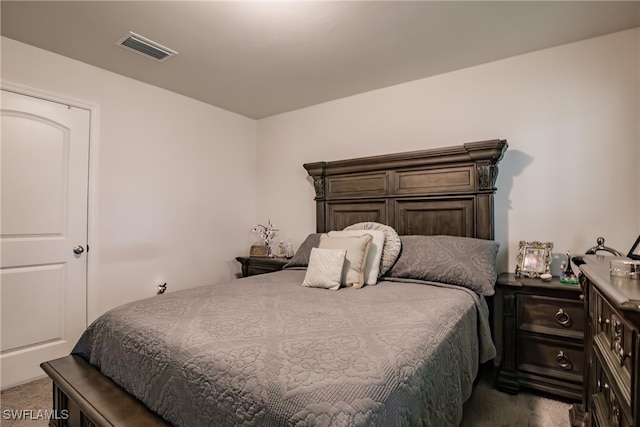 bedroom featuring carpet floors