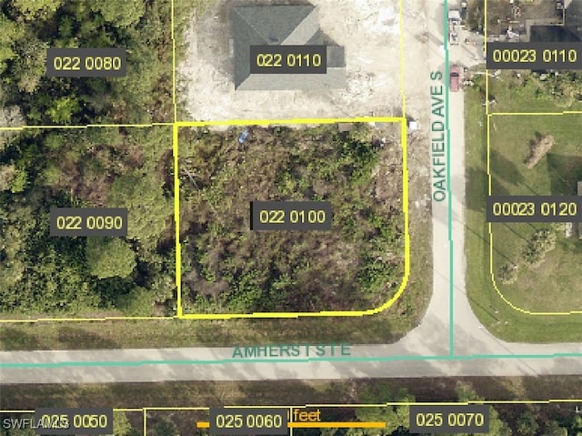 542 Oakfield Ave, Lehigh Acres FL, 33974 land for sale