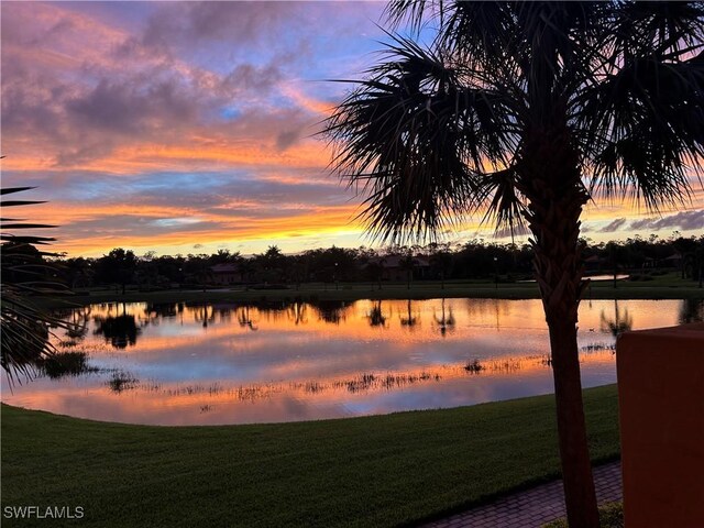 property view of water