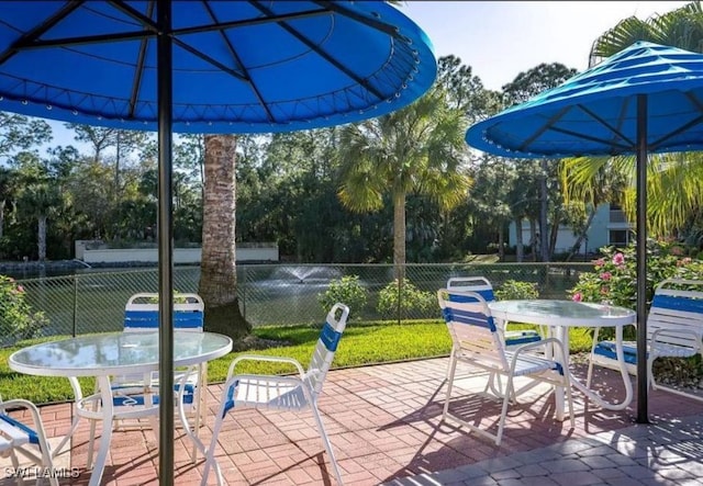 view of patio