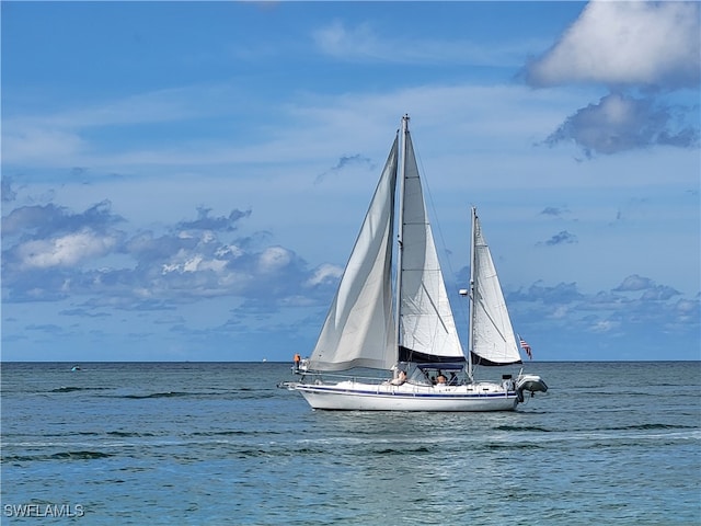 property view of water