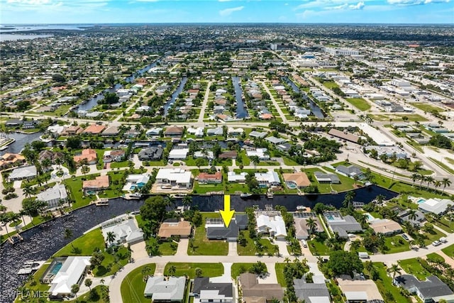 4930 Edith Esplanade, Cape Coral, FL 33904 - aerial overview of property's location featuring nearby suburban area
