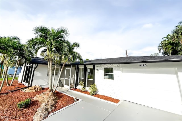 view of ranch-style house