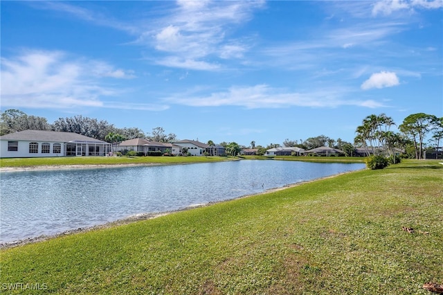 property view of water