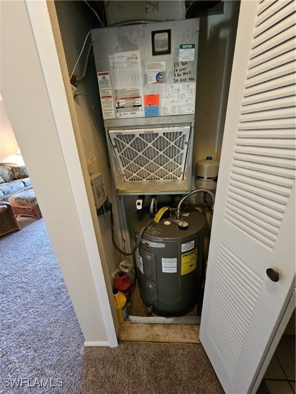 utilities with water heater