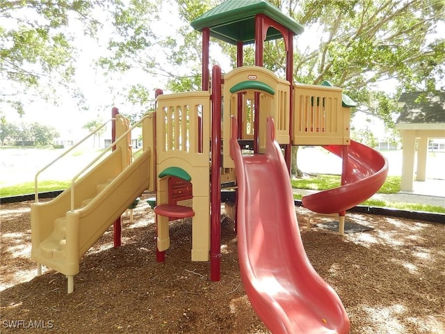 view of communal playground