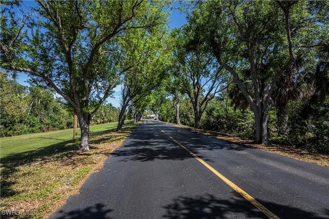 view of road