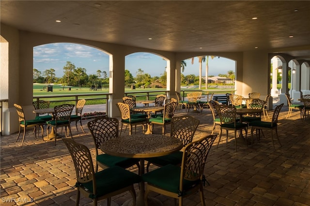 view of patio