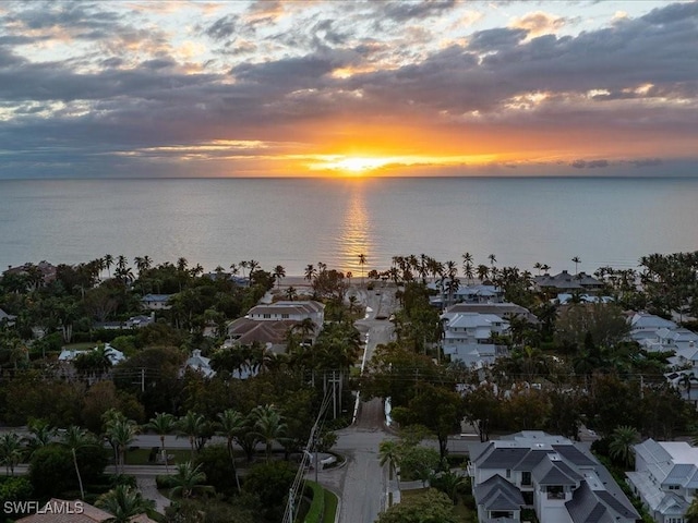 property view of water