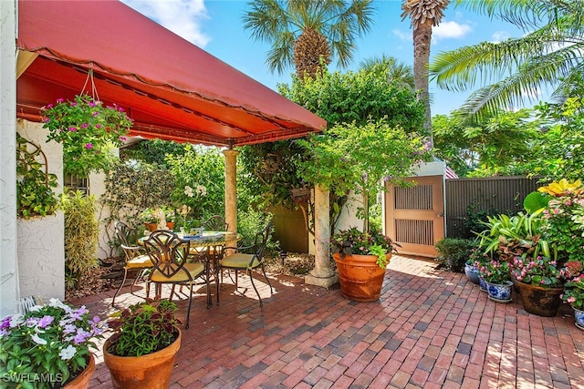 view of patio / terrace